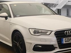 White Used 2015 Audi A3 Sportback S-Line Hatchback | £9,800 (A bit pricey)