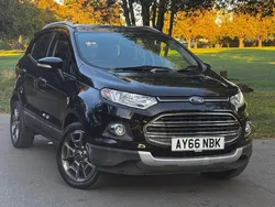 Black Used 2016 Ford Ecosport Titanium SUV | £7,995 (Fair price)