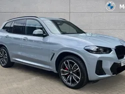 Brooklyn grey metallic Used 2024 BMW X3 M Sport SUV | £46,685 (Expensive)