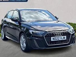 Black Used 2022 Audi A1 S-Line Hatchback | £19,768 (Fair price)