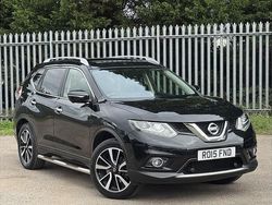 Black Used 2015 Nissan X-Trail Tekna SUV | £12,250 (Fair price)