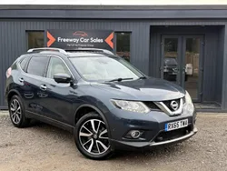 Blue Used 2015 Nissan X-Trail Tekna SUV | £7,990 (Fair price)