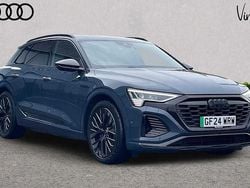 Blue Used 2024 Audi Q8 e-tron Black Edition SUV | £51,713 (Expensive)