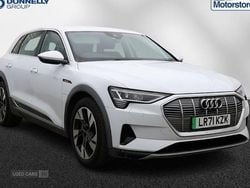 White Used 2021 Audi e-tron Sport SUV | £20,995 (Fair price)