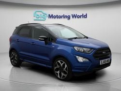 Blue Used 2019 Ford Ecosport ST-Line SUV | £9,700 (Fair price)