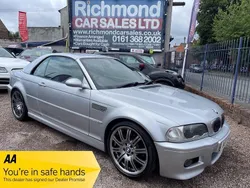 Silver Used 2003 BMW M3 Cabriolet M Sport Cabriolet | £11,995 (Fair price)