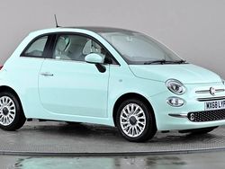 Green Used 2018 Fiat 500 Lounge Hatchback | £7,298 (Fair price)