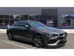 Grey Used 2021 Mercedes CLA200 AMG Line Premium Coupe | £23,531 (Fair price)