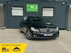 Black Used 2010 Mercedes E200 SE Coupe | £4,685