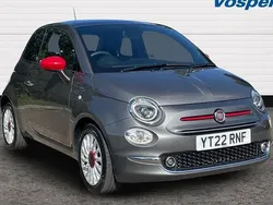 Grey Used 2022 Fiat 500 Red Hatchback | £11,250 (Fair price)