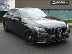 Black Used 2018 Mercedes E350 AMG Line Premium Sedan | £23,995 (A bit pricey)
