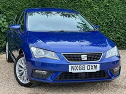 Blue Used 2018 Seat Leon SE Dynamic Hatchback | £10,497 (Fair price)