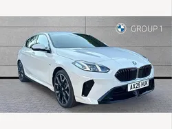 White New 2025 BMW 120 M Sport Hatchback | £29,995 (Super price)