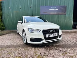 White Used 2013 Audi A3 S-Line Hatchback | £7,695 (Expensive)