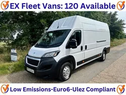White Used 2022 Peugeot Boxer Van | £18,399 (Fair price)