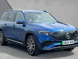 Blue Used 2024 Mercedes EQB350 Executive SUV | £32,093