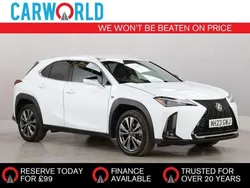 White Used 2023 Lexus UX Sport Design Packet SUV | £22,901 (Fair price)