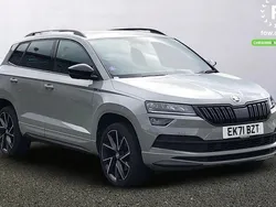 Grey Used 2021 Skoda Karoq SportLine SUV | £18,899 (Fair price)