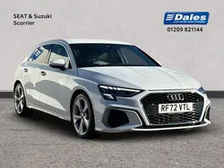 White Used 2023 Audi A3 S-Line Hatchback | £21,250 (Fair price)