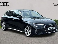 Black Used 2021 Audi A3 S-Line Hatchback | £18,354 (Fair price)