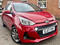 Red Used 2017 Hyundai i10 Premium Hatchback | £5,350 (Fair price)