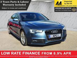 Blue Used 2014 Audi A5 Sportback S-Line Hatchback | £9,000 (Fair price)