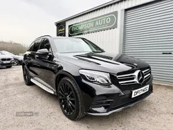 Black Used 2017 Mercedes GLC350 AMG line Estate | £23,850 (Expensive)