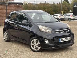 Black Used 2012 Kia Picanto Air Hatchback | £2,499 (Fair price)