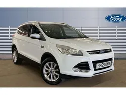 White Used 2015 Ford Kuga Titanium SUV | £7,312 (Fair price)