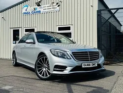 Silver Used 2016 Mercedes S350 AMG line Sedan | £17,950 (Fair price)