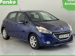 Blue Used 2015 Peugeot 208 Active Hatchback | £5,500 (Fair price)