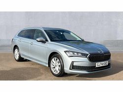 Pebble silver metallic Used 2024 Skoda Superb SE Technology Estate | £24,250 (Fair price)