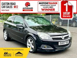 Black Used 2007 Vauxhall Astra SRi Hatchback | £2,000 (Expensive)