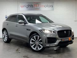Silver Used 2017 Jaguar F-Pace R-Sport SUV | £18,995 (Fair price)