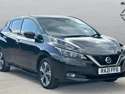 Black Used 2021 Nissan Leaf N-Connecta Hatchback | £10,674 (Good price)