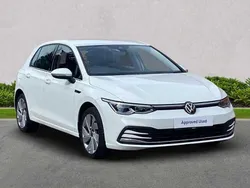 White Used 2023 VW Golf VIII Style Hatchback | £20,181 (Fair price)