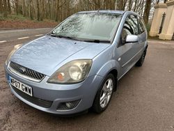 Blue Used 2007 Ford Fiesta Zetec Hatchback | £1,499 (Fair price)