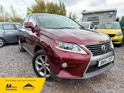 Red Used 2014 Lexus RX450h SUV | £10,895 (Fair price)