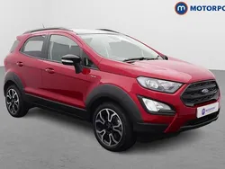 Red Used 2022 Ford Ecosport Active SUV | £14,299 (Fair price)