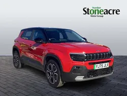 Red New 2025 Jeep Avenger EV Summit SUV | £23,995 (Fair price)
