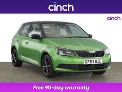 Green Used 2017 Skoda Fabia Colour Edition Hatchback | £8,899 (Fair price)