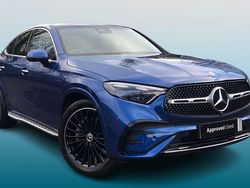 Metallic paint spectral blue Used 2023 Mercedes GLC300 AMG Coupe | £51,995