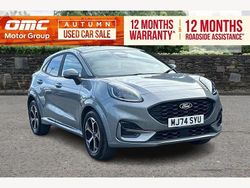 Silver Used 2024 Ford Puma ST-Line Hatchback | £21,830