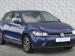 Blue Used 2022 VW Polo Life Hatchback | £15,883 (Fair price)