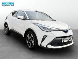White Used 2022 Toyota C-HR Design SUV | £18,500 (Good price)