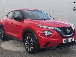 Red Used 2022 Nissan Juke Acenta SUV | £13,095 (Fair price)