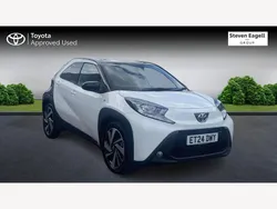 White Used 2024 Toyota Aygo Hatchback | £16,384 (Fair price)