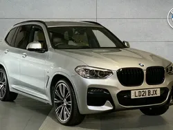 Silver Used 2021 BMW X3 M Sport SUV | £32,500 (Good price)