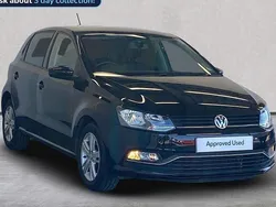 Black Used 2016 VW Polo Match Hatchback | £10,902 (Fair price)