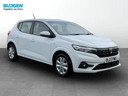 White Used 2022 Dacia Sandero Comfort Hatchback | £10,190 (Good price)